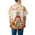 thumbnail image 5 of Happy Thanksgiving Weimaraner with Turkey Pumpkins Autumn Vibes Hawaiian Shirt Breathable Summer Unisex Merch Weim Gray Ghost Dog Lover - 12018, 5 of 6