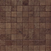 Genesis Porcelain Matte Glazed Mosaic in Moka