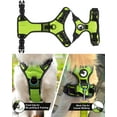 thumbnail image 2 of HAHDAXIA Anti-Pull Dog Harness for Small Dogs, Reflective Soft Padded Dog Harnesses, Adjustable, Breathable Chest Harness with Safe Easy Control Handle, Black, S, 2 of 6