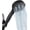 Matte Black, variant on 12 Functions Shower Head with handheld, High Pressure Detachable Shower Head Set with Hose ON/Off Button for Pets Dog Bath, Adjustable Bracket Rubber Washers Chrome