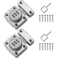 thumbnail image 1 of Cabinet Password Latch, Keyless Cabinet Lock, Cabinet Latch, Combination Latch, Combination Lock, Easy To Install, Privacy Lock, For One-way Door, Cab, 1 of 5