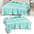 thumbnail image 2 of Xoxingysm Cooling Blanket,Cool Summer Blanket for Hot Sleepers,Silk Blanket Ice Silk Summer Blanket New Lightweight Summer Blanket Cold Breathable Summer Blankets for Hot Sleepers, 2 of 9
