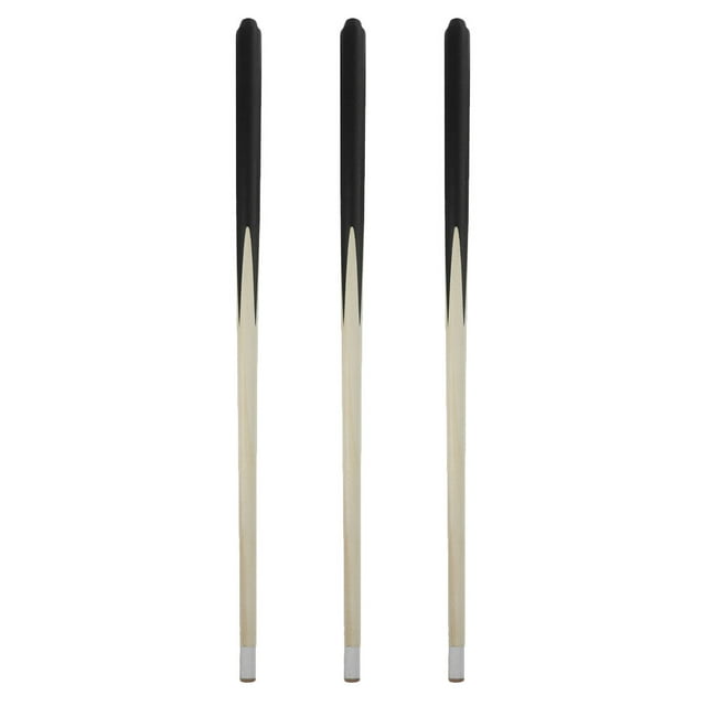 MasteelfCA 3Pcs Wooden Pool Cue Stick Kid Billiard Pool Cue Entertainment Billiard Tool Pool Cue Stick