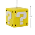 thumbnail image 4 of Hallmark Nintendo Super Mario Question Block Christmas Ornament, Metal, 4 of 5
