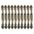 thumbnail image 4 of 10 Ensembles Poignée Ton Bronze Matériel de Tiroir pour Armoire Maison Bureau, 4 of 11