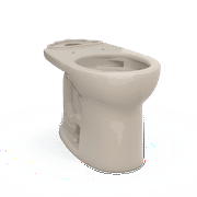TOTO Drake Round TORNADO FLUSH Toilet Bowl with CEFIONTECT, Bone - C775CEFG#03