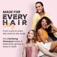 thumbnail image 6 of Herbishh Clarifying Deep Cleansing Shampoo (16.91 fl oz) Shampoo for Oily Hair & Build Up, Oil Control Cleanser for Women, Color Safe Formula for Curly & Color Treated Hair, 6 of 6