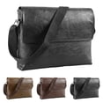 thumbnail image 2 of LOVEVER Mens Leather Bags Messenger Bag Briefcase Satchel Shoulder Handbag Cross Body, 2 of 9