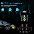 thumbnail image 4 of Obndvu 5202/H16 Fog Light Bulb for Jeep Compass 2011-2013 LED Headlight Yellow 2pcs, 4 of 8
