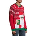 thumbnail image 6 of Holiday Time Men's and Big Men's Ugly Christmas Sweater, 6 of 6