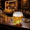 thumbnail image 6 of Skull Shaped Whiskey Glasses,11.83 oz Heavy Base Skeleton Drinking Cup | Clear Round Mouth Cocktail Glasses for Halloween Decor,Gifts for Cocktail Lovers, 6 of 6