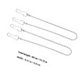 thumbnail image 2 of BESTYASH 24 Pcs Chaînes Suspendues en Acier Inoxydable pour Décoration Intérieure Extérieure avec Crochets et Design Durable, 2 of 8