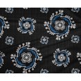 thumbnail image 5 of oneOone Polyester Lycra Black Fabric Florals Craft Projects Decor Fabric Printed By The Yard 56 Inch Wide, 5 of 6