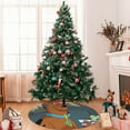 thumbnail image 7 of Saiise Christmas Tree Skirt 30" ,Xmas Tree Skirts with Scooby-Doo J Pattern,Tree Mat for Indoor Outdoor Christmas Winter Holiday Party Indoor Decorations, 7 of 7