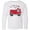 AA-White, variant on Inktastic Valentine Fire Truck with Cute Dalmatian and Hearts Long Sleeve Youth T-Shirt