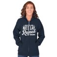 thumbnail image 3 of Another Nice Day Ruined Funny Work Zip Up Hoodie Men's Women's Brisco Brands S, 3 of 6