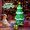 Green, variant on THUNDERBAY 8 FT Inflatable Christmas Tree with Rotating LED Lights Blow Up Christmas Decorated White Christmas Tree, Indoors, Yard, Garden, Lawn