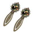 thumbnail image 2 of Toucan Elegant Copper Lace Bookmarks - Set of 2, Stainless Steel Book Marks for Readers and Book Lovers, 2 of 5