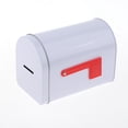thumbnail image 1 of Buzón resistente a la intemperie, buzón de correos, buzón decorativo de hierro, buzón para puerta, exterior, hogar, decoración para exteriores Blanco, 1 of 8
