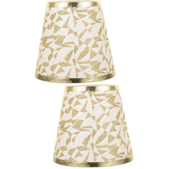 Set of 2 Decorative Lamp Covers with Lampshade Effect for Classic Lighting Enhancement