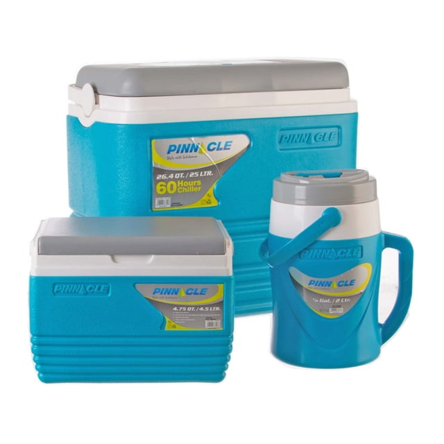 Pack 2 hieleras 25 L 4.5 L y Termo 2.5 L Aquila Azul Aquila TPX-7007 Azul