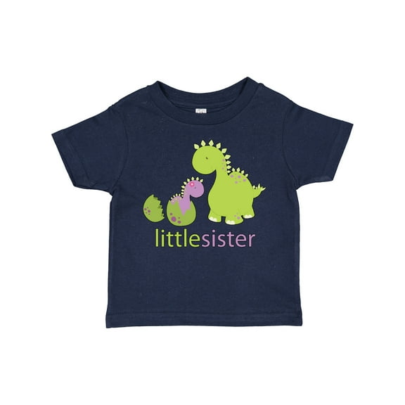 Inktastic Little Sister Purple Girls Toddler T-Shirt