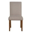 thumbnail image 4 of  Dorel Living » Chaises Parsons recouvertes de tissu en lin, 4 of 8