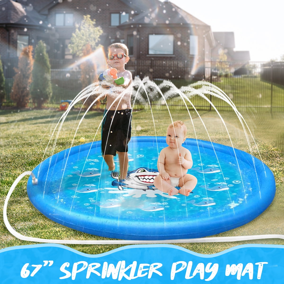 inflatable water mat