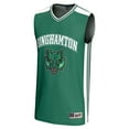 thumbnail image 2 of Men's GameDay Greats Green Binghamton Bearcats Spirit Basketball Jersey, 2 of 4