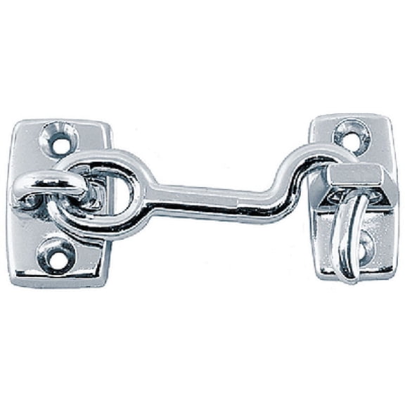 Perko 1199DP2CHR Cabin Door Hook, Chrome Plated Zinc, 2-1/4"