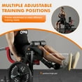 thumbnail image 5 of Syedee 3 IN 1Leg Extension and Curl Machine, 450 lbs Adjustable Leg Curl with Plate Loaded, Leg Extender for Home Gym, 5 of 10