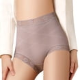 thumbnail image 2 of WCJM Women's Panties Seamless Hipster Underwear No Show Panties Invisibles Briefs Soft Stretch Bikini Underwears Waist Sexy Lace Lifting Tightening Bells Skin Friendly Breathable Shaping, 2 of 5