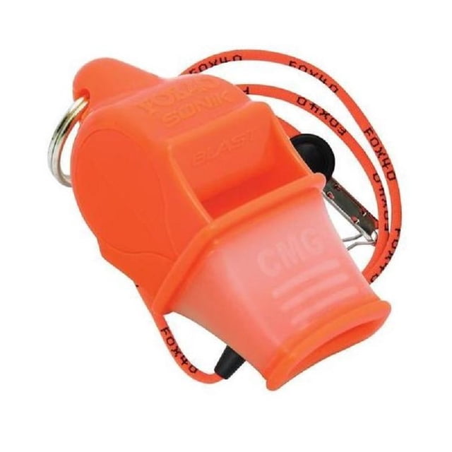 SILBATO FOX 40 SONIK BLAST CMG C/CORDON NARANJA