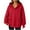Red, variant on BLCHUNen Hoodies for Women Fleece Long Sleeve Pullover Tops Workout Gym Active Athletic Sports Casual Sweatshirts with Pocket