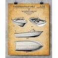 thumbnail image 6 of 1964 Motor Boat - 11x14 Unframed Patent Print - Great Gift for Motorboat Owners or Home Decor for Lake Houses and Beach Houses, 6 of 6