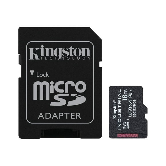 Kingston Industrial 16 GB Class 10/UHS-I (U3) V30 microSDHC