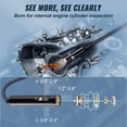 thumbnail image 3 of VEVOR Triple Lens Endoscope Camera, 4.5" IPS Screen Borescope Inspection Camera with 1080P Lens, Semi-rigid Snake Cable, 8 Lights, 2860 mAh Battery, Waterproof Endoscope for Auto, Wall, Drain, 3 of 9