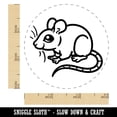 thumbnail image 2 of Mouse Rodent Self-Inking Rubber Stamp Ink Stamper - Yellow Ink - Small 3/4 Inch, 2 of 7