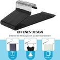 thumbnail image 4 of Perchas para pantalones perchas metálicas con extremo abierto, antideslizantes (10 uds), 4 of 7