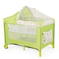 thumbnail image 1 of Cuna Corral Plegable con Cambiador y Dos Niveles D´Bebe - Verde, 1 of 7