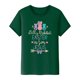 thumbnail image 4 of Mujeres Manga Corta de Verano Tops Pascua Impresa Cuello Redondo, Blusa de Moda Casual para la Primavera, 4 of 5