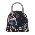 thumbnail image 1 of Fotbe Patriotic Bulldog Art Bolsa de Almuerzo con Estampado, Lonchera Aislada, Contenedor de Comida Reutilizable Tipo Cooler a Prueba de Fugas, 1 of 6