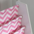 thumbnail image 6 of KidKraft Wood and Canvas Sling Bookshelf, Pink & White, 6 of 7