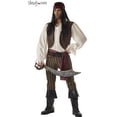thumbnail image 2 of Rogue Pirate Men's Halloween Fancy-Dress Costumes for Adult, M, 2 of 3