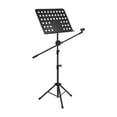 thumbnail image 3 of Soporte para partituras musicales, soporte para partituras musicales, antideslizante, estable, profesional, plegable, para principiantes, violinistas negro, 3 of 8