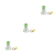 thumbnail image 3 of Grifo de baño Cateissary aireador cabezal de ducha giratorio 360 grados boquilla difusora de agua Tipo Normal Verde, 3 of 6