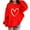Z01-Red, variant on TBWNWG Boys Sweaters,Girls Graphic Hoodie Soft Long Sleeve Sweatshirt Cute Pullover Top Comfortable Casual Wear,Size 4-5 Years