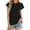 5411-Black, variant on SWQZVT Womens Tops Short Sleeve Summer Casual Basic Round Neck T Shirts for Women Casual Tees for Ladies Women Top Dark Blue M