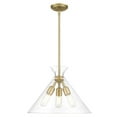 thumbnail image 2 of Golden Lighting Malta 3-light Pendant in Matte Black, 2 of 2