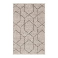 thumbnail image 3 of Unique Loom Eco Trellis Collection Area Rug - Mondo (2' x 3' Rectangle Ivory/Gray), 3 of 7